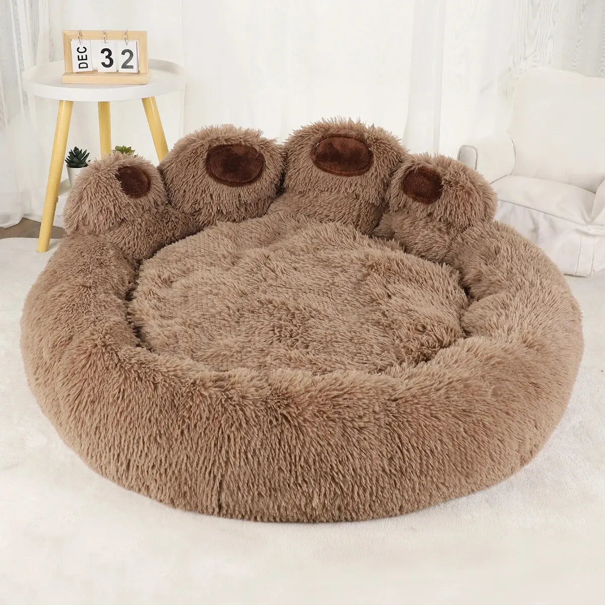 DreamPaw™ Ultra Plush Calming Pet Bed