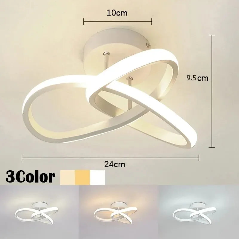 LumiFlow™ Modern LED Ceiling Light