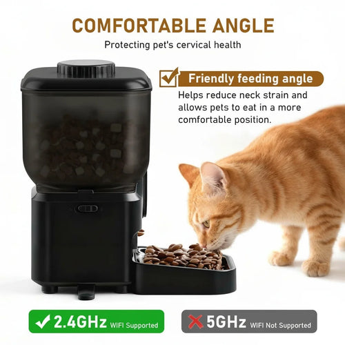 AutoFeast Pro™ Smart Pet Feeder with HD Camera