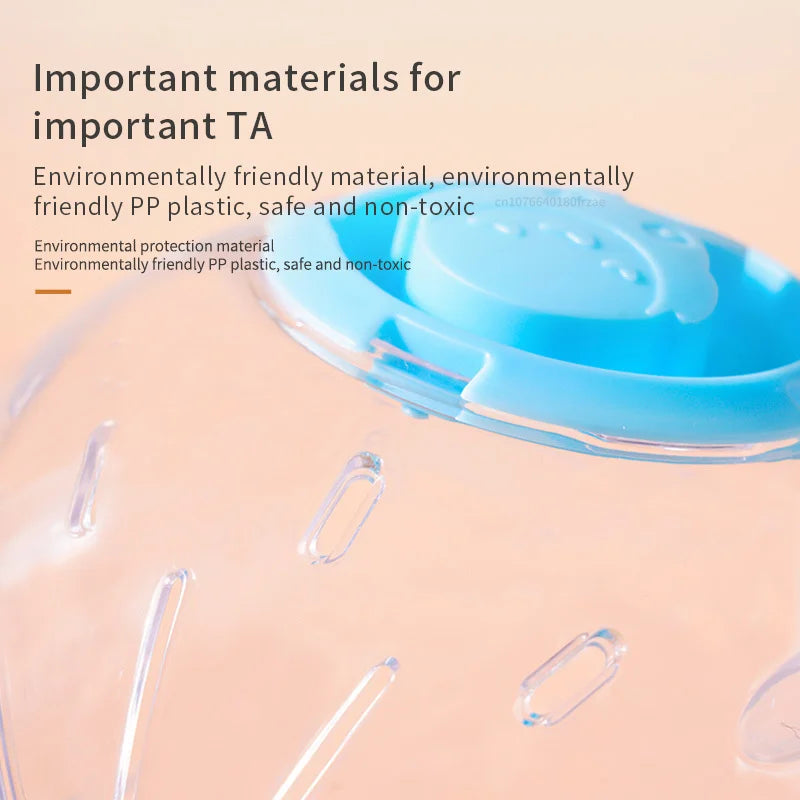 Plastic Outdoor Sport Ball Grounder Rat Small Pet Mice Jogging Ball Toy Hamster Gerbil Exercise Ball Play Toy Small Pet Supplies