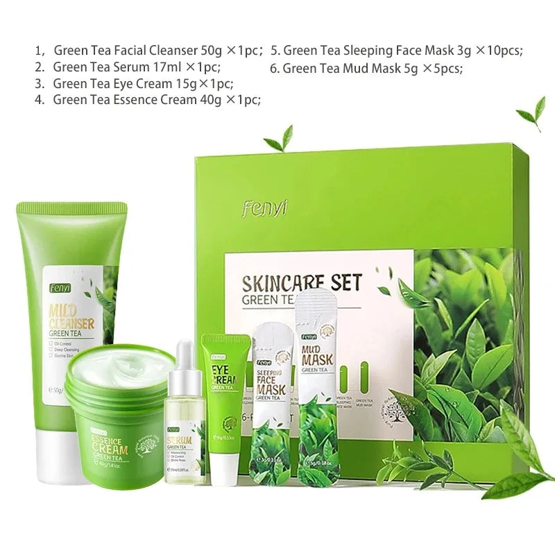 FenyGlow™ Green Tea Skincare Complete Set