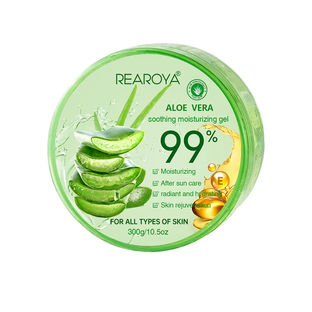 PureGlow™ Aloe Vera Hydrating Gel – 99% Natural Formula
