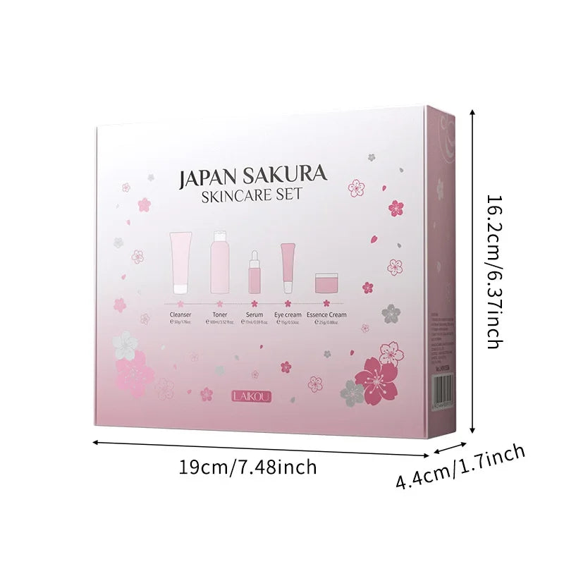 SakuraGlow™ Japanese Cherry Blossom Skincare Set