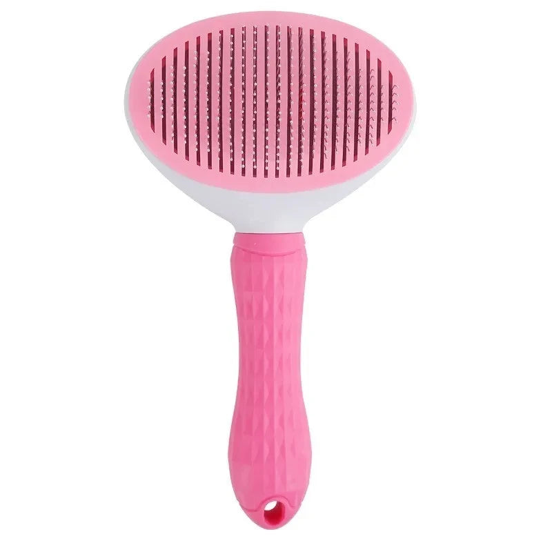 FurEase™ Self-Cleaning Pet Grooming Brush