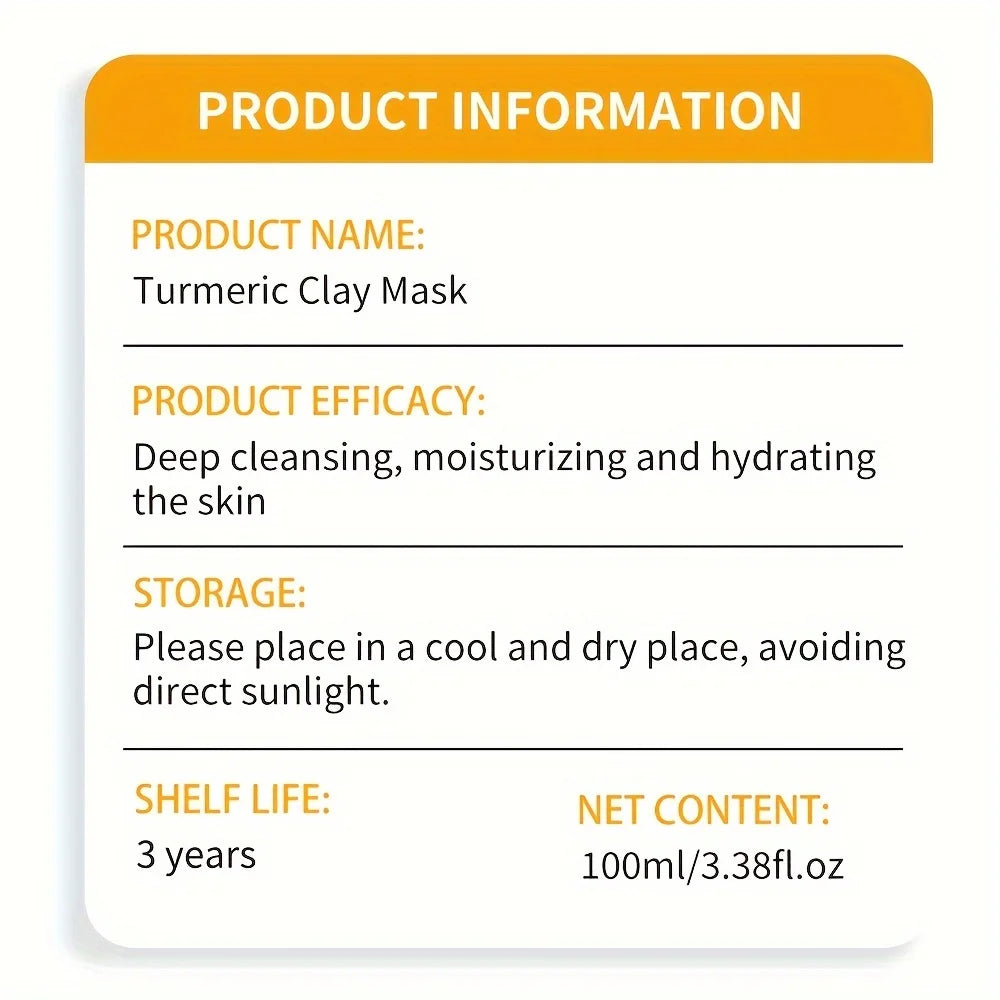 GlowPure™ Turmeric Clay Mask