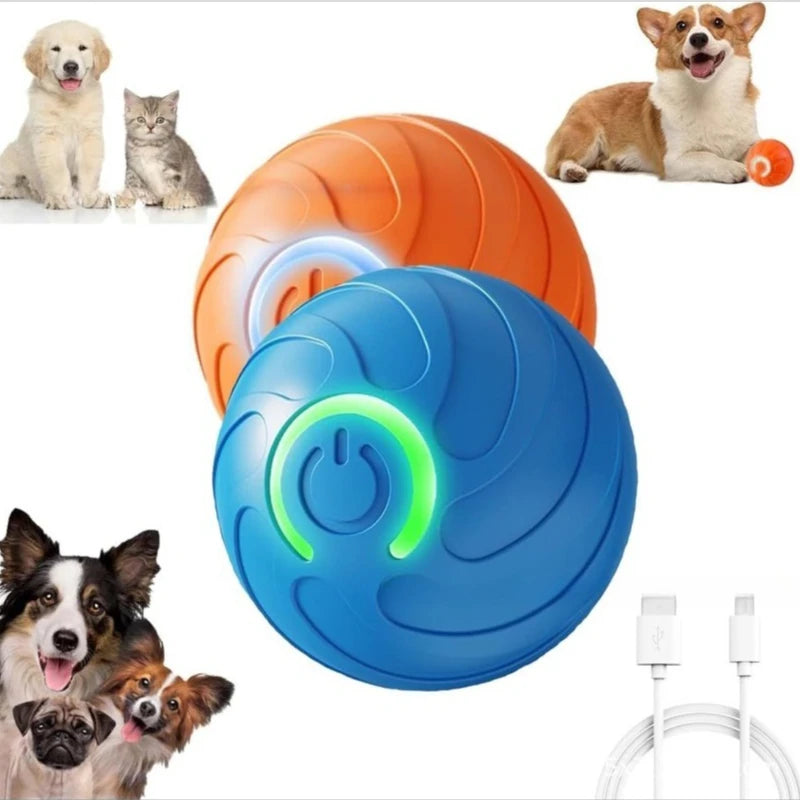 PlayGlow™ Interactive LED Smart Ball for Pets