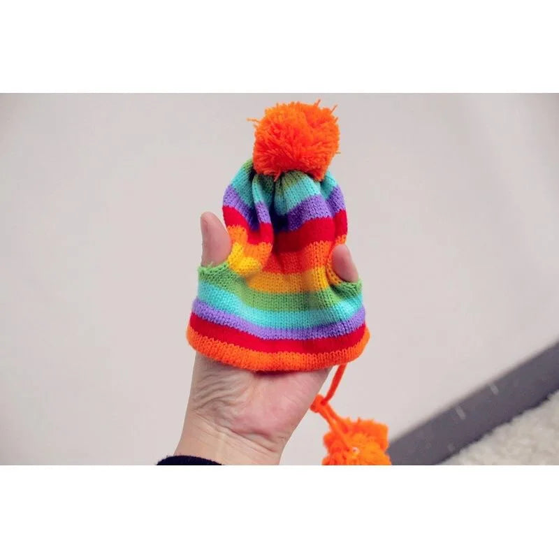 CozyPaws™ Rainbow Winter Outfit for Dogs