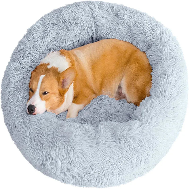 CozyNest™ Ultra-Soft Calming Pet Bed