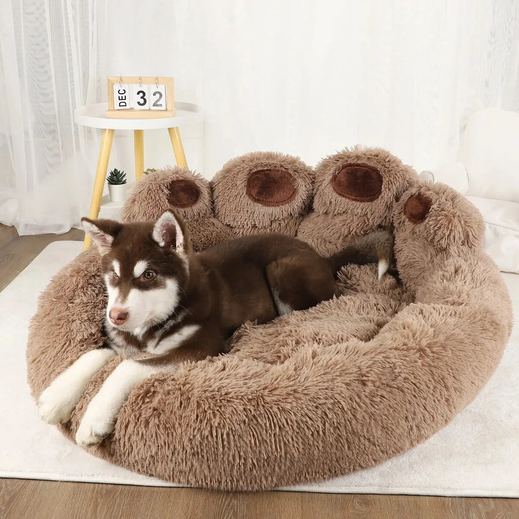 DreamPaw™ Ultra Plush Calming Pet Bed