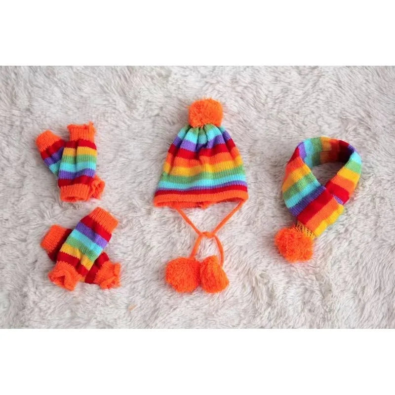 CozyPaws™ Rainbow Winter Outfit for Dogs