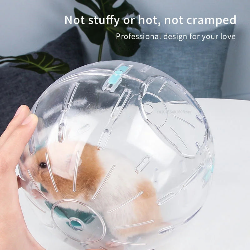 Plastic Outdoor Sport Ball Grounder Rat Small Pet Mice Jogging Ball Toy Hamster Gerbil Exercise Ball Play Toy Small Pet Supplies